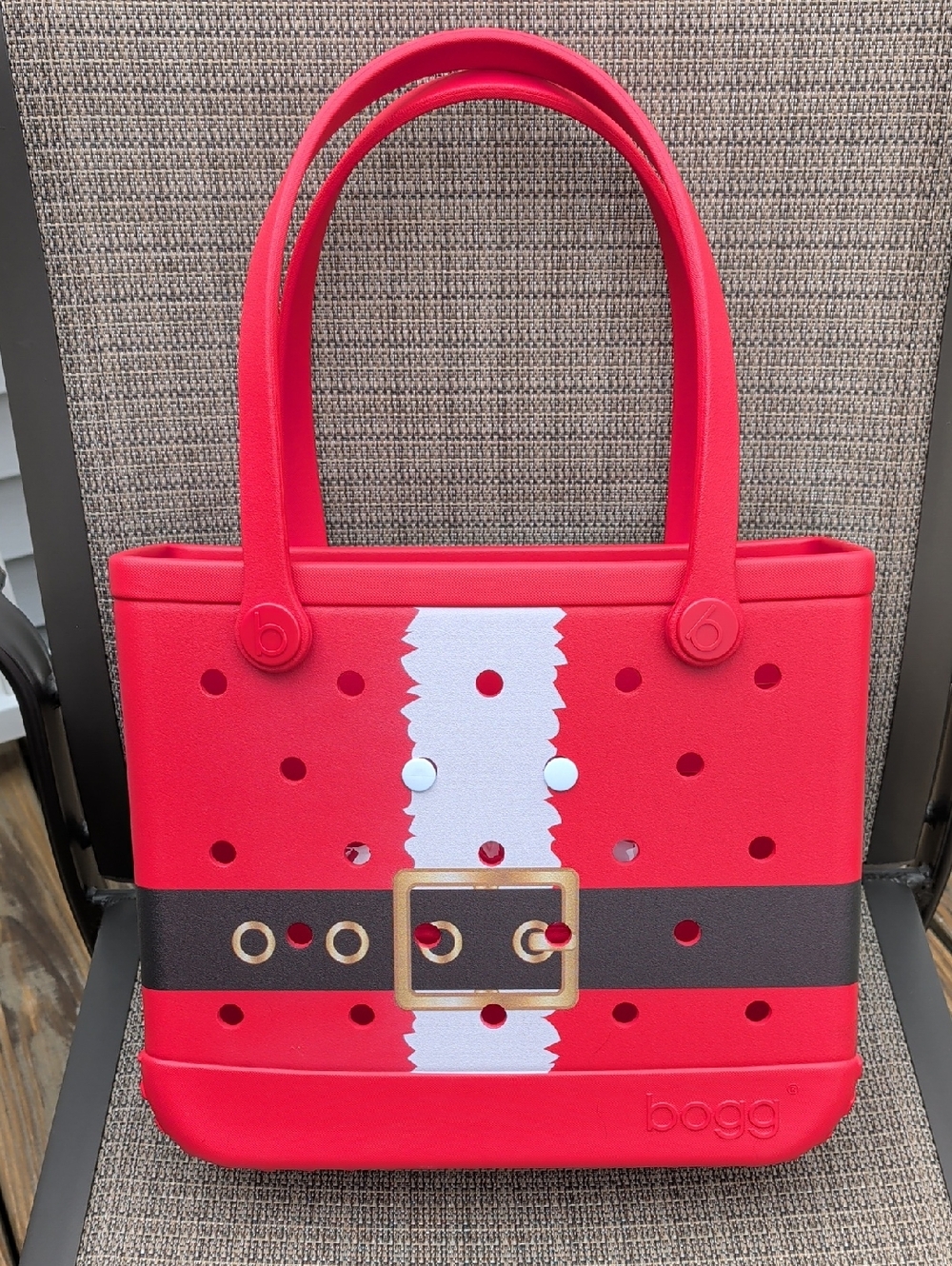 "Santa Belt" Baby BOGG Bag Tote (Medium Size) NWT - Picture 3 of 10